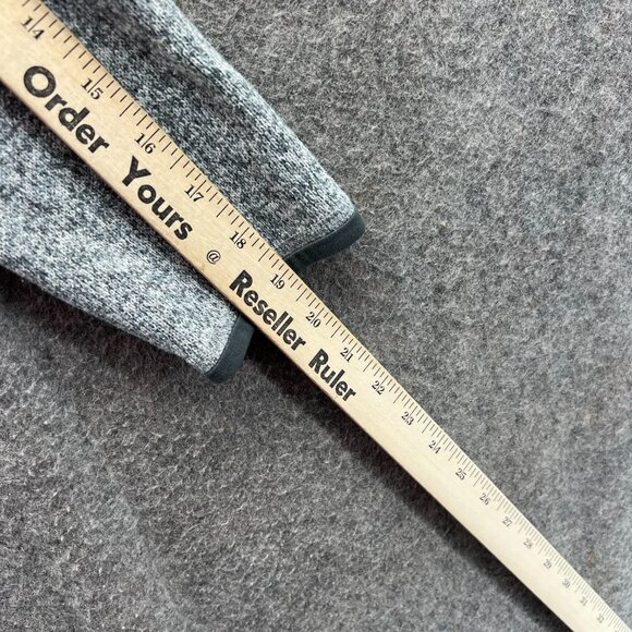 Patagonia Better Sweater Pullover Women Large Gray Fleece Knit Outdoor 1/4 Zip - Picture 2 of 10